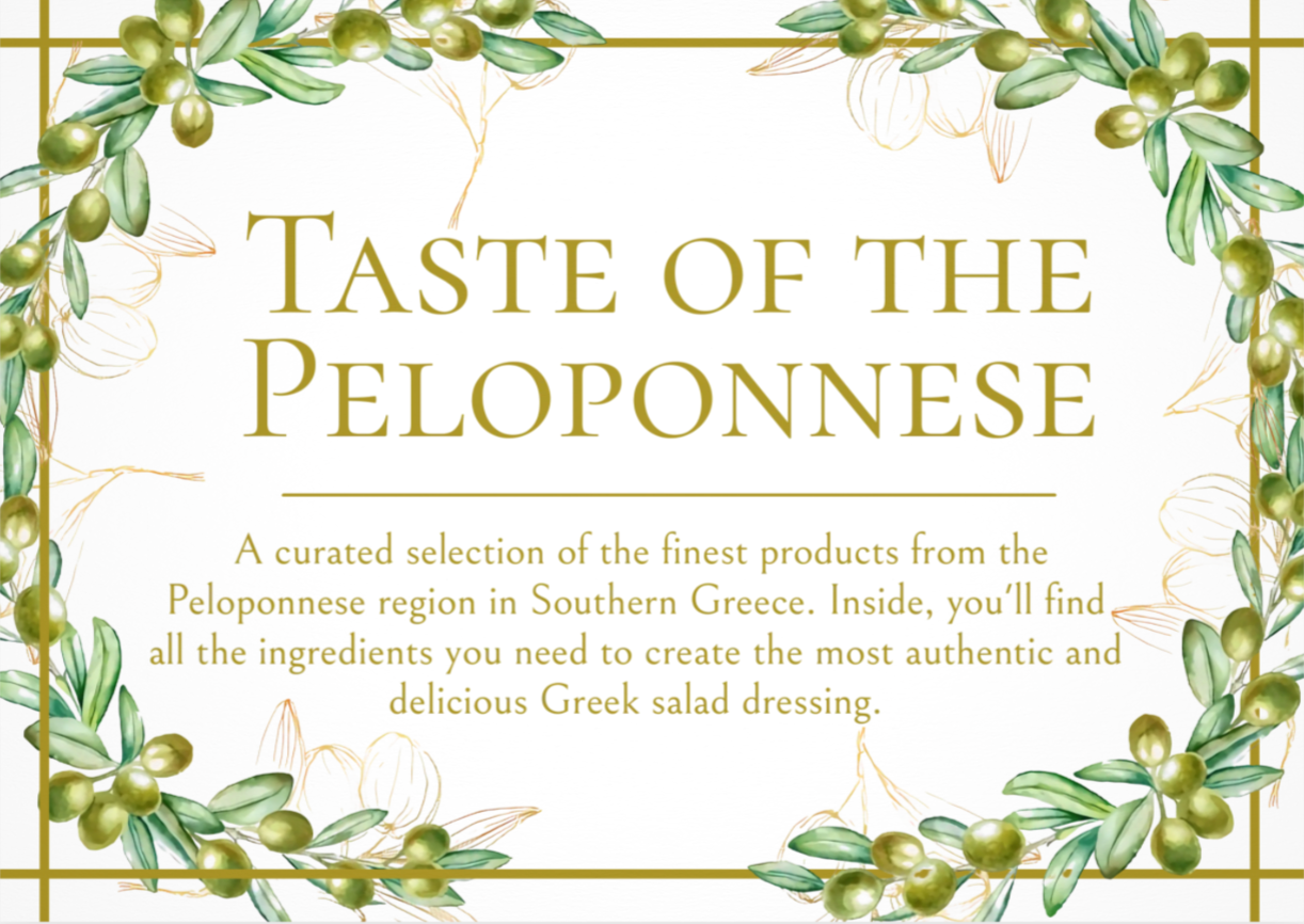 Taste Of The Peloponnese Gift Box | EVOO