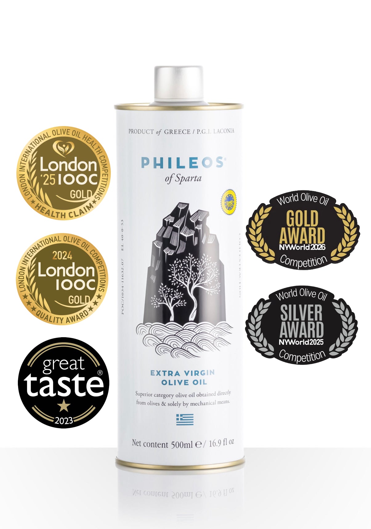 Phileos of Sparta Extra Virgin Olive Oil