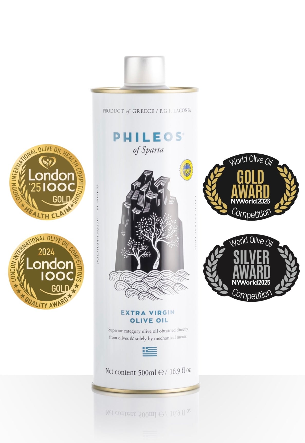 Phileos of Sparta Extra Virgin Olive Oil