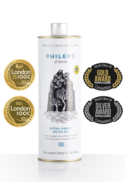 Phileos of Sparta Extra Virgin Olive Oil